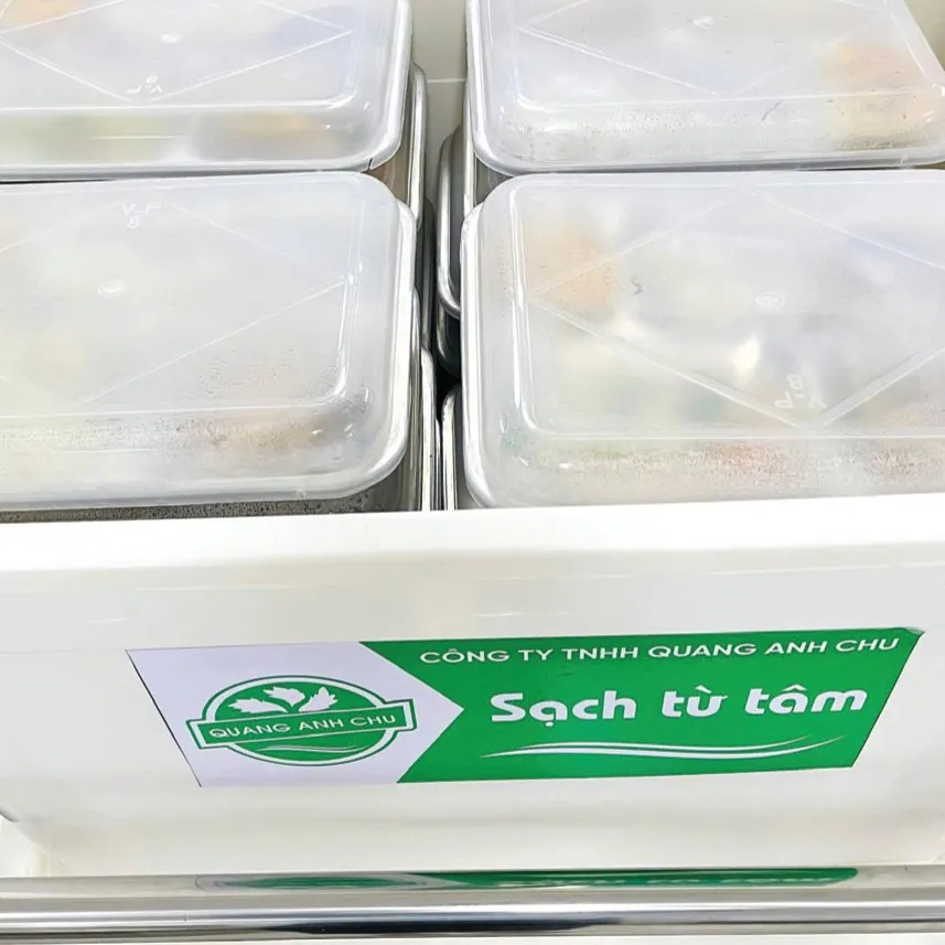 Đóng gói đảm bảo vệ sinh